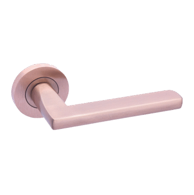 Ironmongery Parma Rose Gold Tone Handle Pack