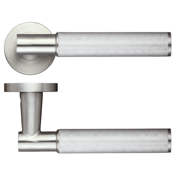 Ironmongery Pegasus Satin Chrome Tone Handle Hardware Pack