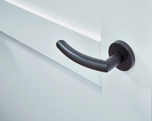 Ironmongery Phoenix Matt Black Handle Hardware Pack - Image 2