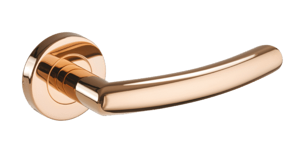 Ironmongery Phoenix Rose Gold Tone Privacy Handle Hardware Pack