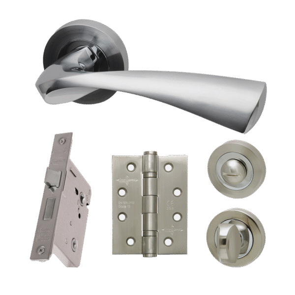 Ironmongery Pluto Privacy Handle Hardware Pack
