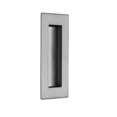 Ironmongery Scorpio Satin Chrome Tone Pocket Door Handle