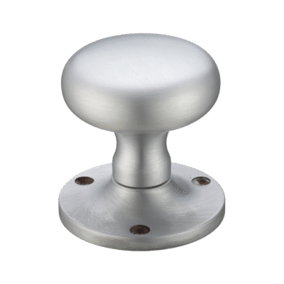 Ironmongery Sculptor Satin Chrome Tone Privacy Handle Hardware Pack