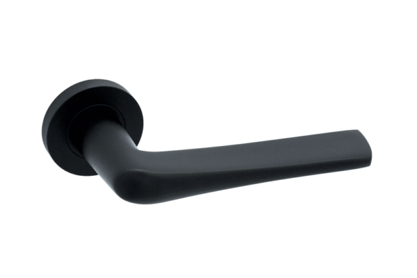 Ironmongery Turin Matt Black Privacy Handle Pack