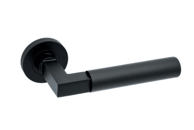 Ironmongery Verona Privacy Matt Black Handle Pack