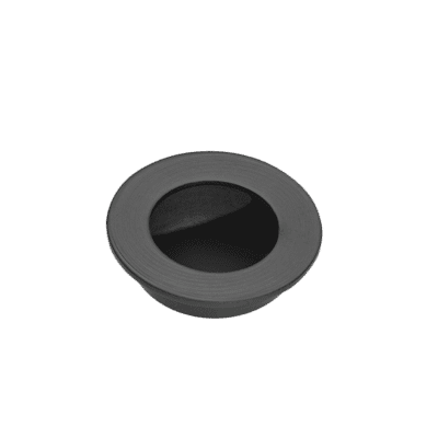 Ironmongery Virgo Matt Black Pocket Door Handle