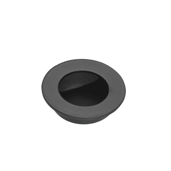 Ironmongery Virgo Matt Black Pocket Door Handle