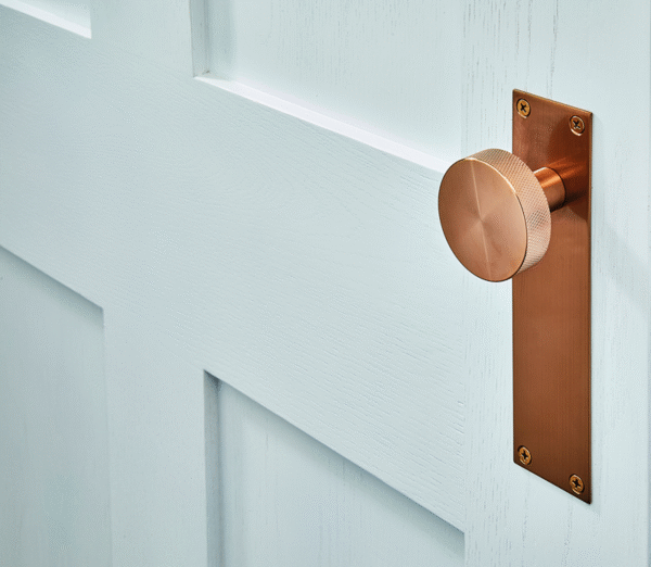 Ironmongery Zermatt Satin Copper Tone Handle Hardware Pack - Image 2