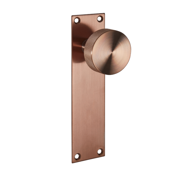 Ironmongery Zermatt Satin Copper Tone Handle Hardware Pack