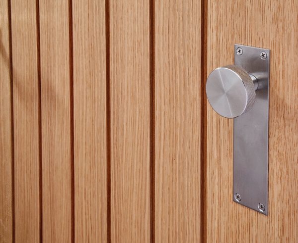 Ironmongery Zermatt Satin Stainless Steel Tone Handle Hardware Pack - Image 2