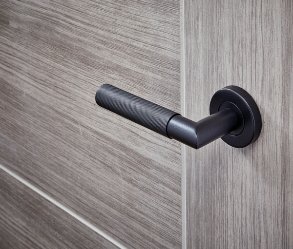 Ironmongery Zurich Matt Black Handle Hardware Pack - Image 2
