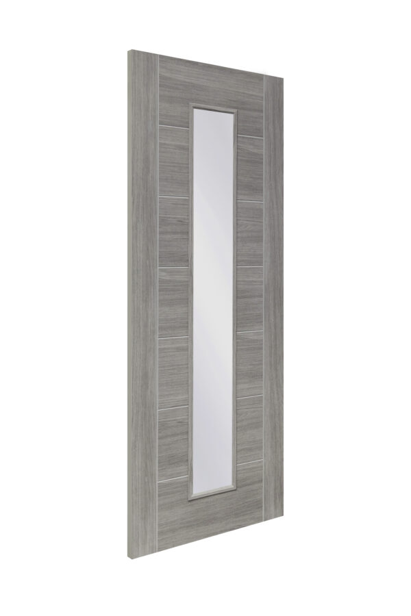 Internal Laminate White Grey Palermo with Clear Glass - Image 4