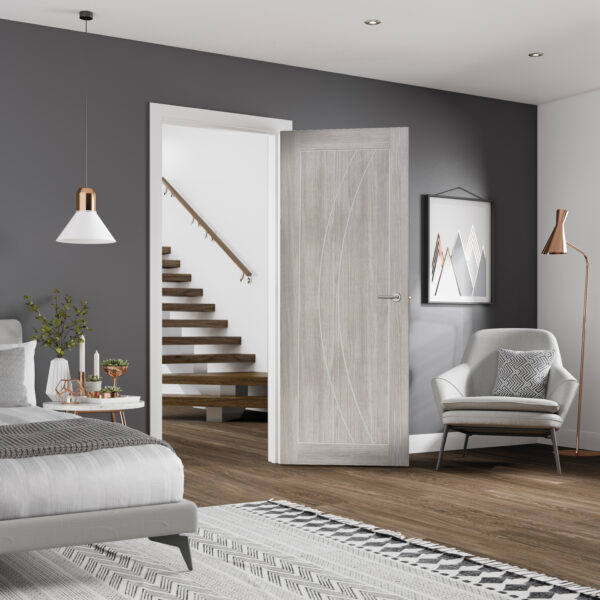 Internal Laminate White Grey Salerno