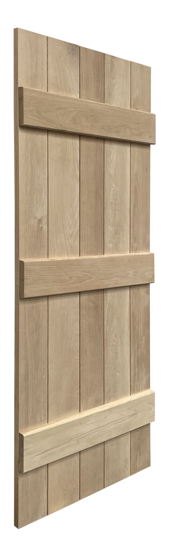 Rustic Oak Ledged Internal Door - Image 5