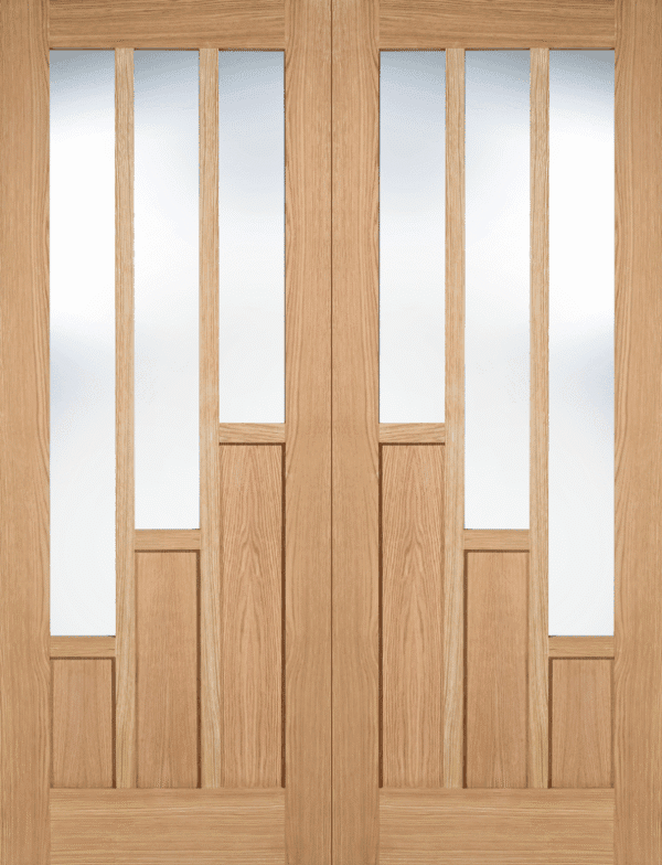 Oak Coventry Prefinished Glazed 3L Pairs