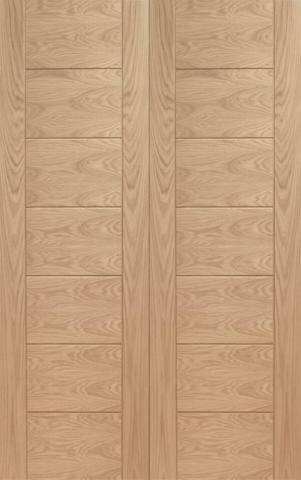 Palermo Internal Oak Rebated Door Pair - Image 2