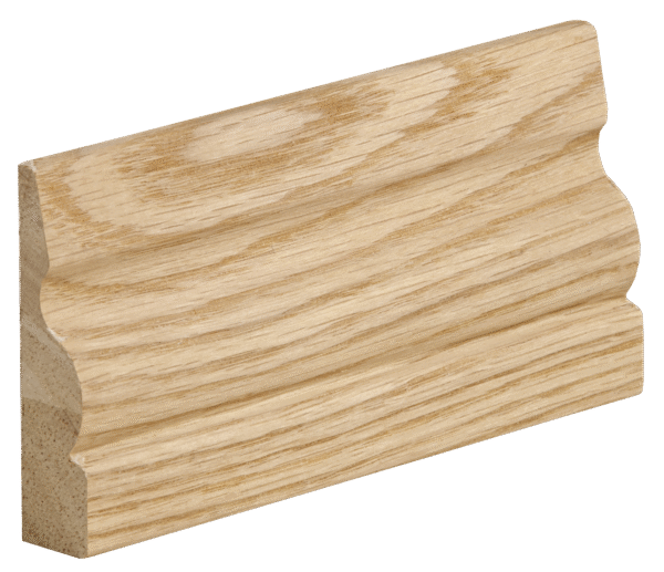 Ogee Profile Oak Door Architrave Set For Internal Oak Door Pairs - Image 2