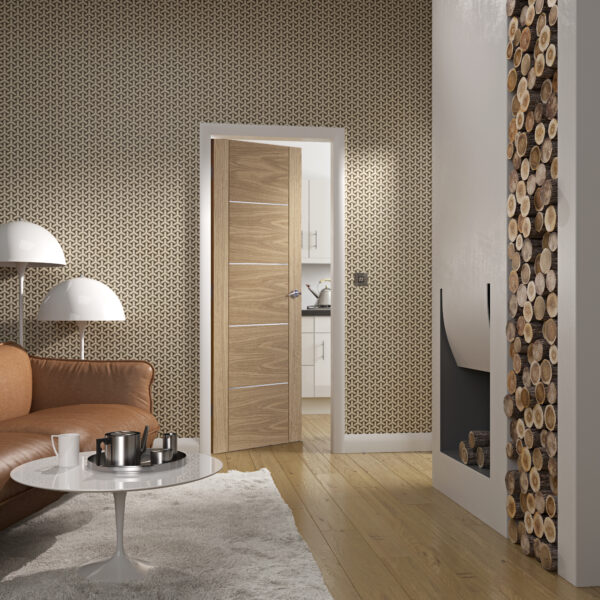 Internal Oak Pre-Finished Portici Fire Door