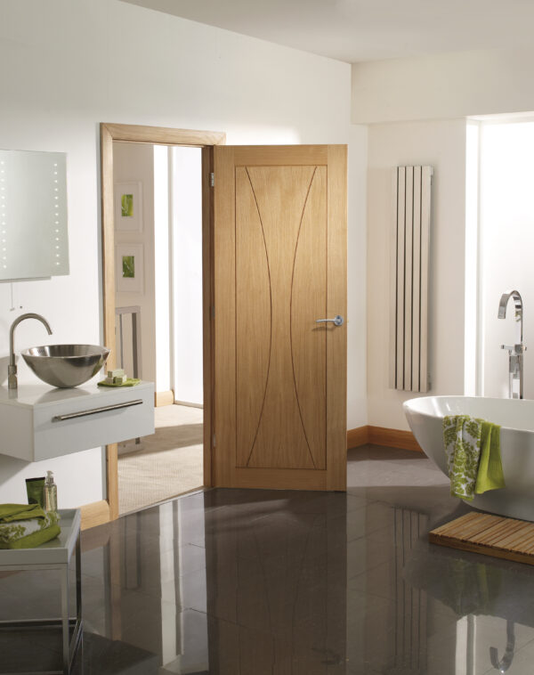 Internal Oak Verona Fire Door