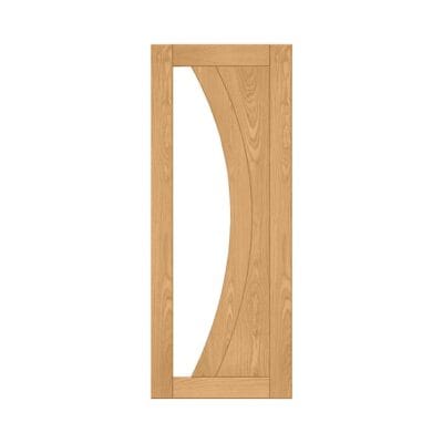 Ravello Prefinished Internal Oak Door with Glass