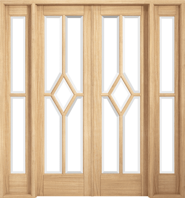 Room Divider Oak Reims W6 - Image 2
