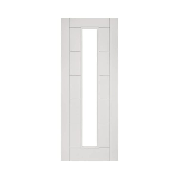 Seville 1L White Internal FD30 Fire Door with Glass