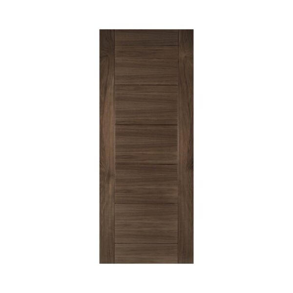 Valencia Prefinished Internal Walnut Door with Glass