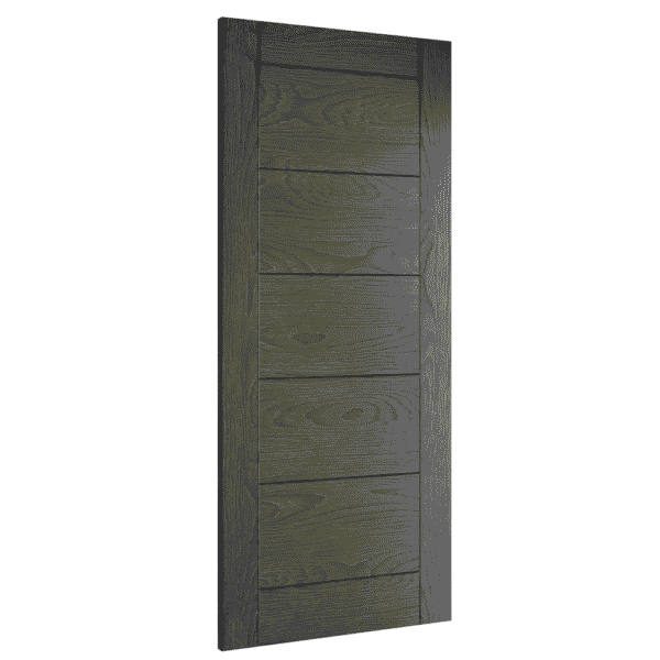 Seville Brushed Black Oak Internal FD30 Fire Door - Image 2