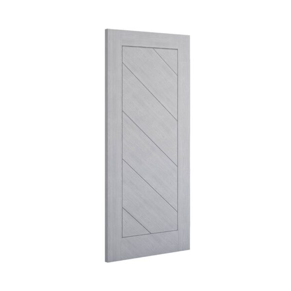 Torino Prefinished Light Ash Grey Internal FD30 Fire Door - Image 2