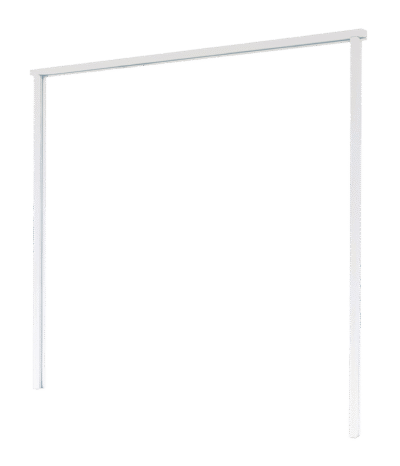 Universal Garage Door Frame White Primed