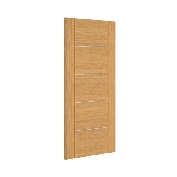 Valencia Prefinished Internal Oak FD30 Fire Door - Image 2