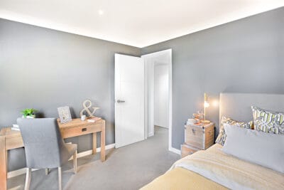 Palermo Internal White Primed Door