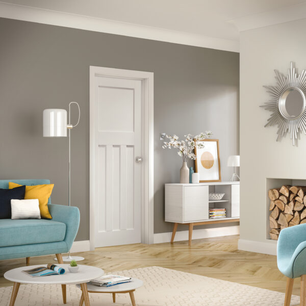 Internal White Primed DX Door Fire Door