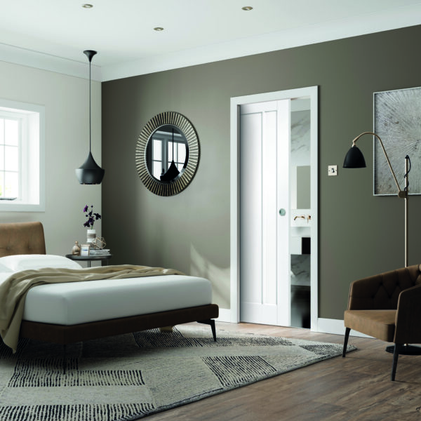 Internal White Primed Worcester Door