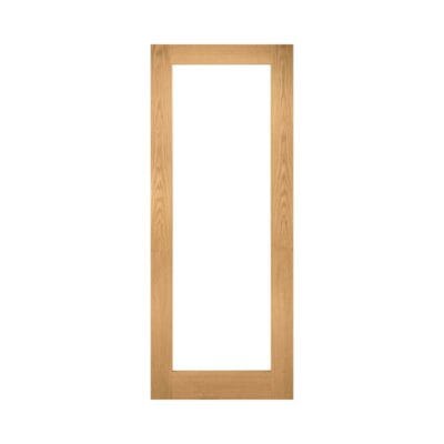 Walden Unfinished Internal Oak Door with Glass
