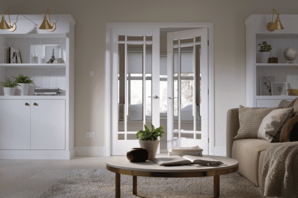 White Manhattan Glazed 9L Pair