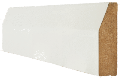 White Primed Architrave Chamfered
