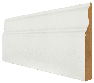 White Primed Skirting Ferrol